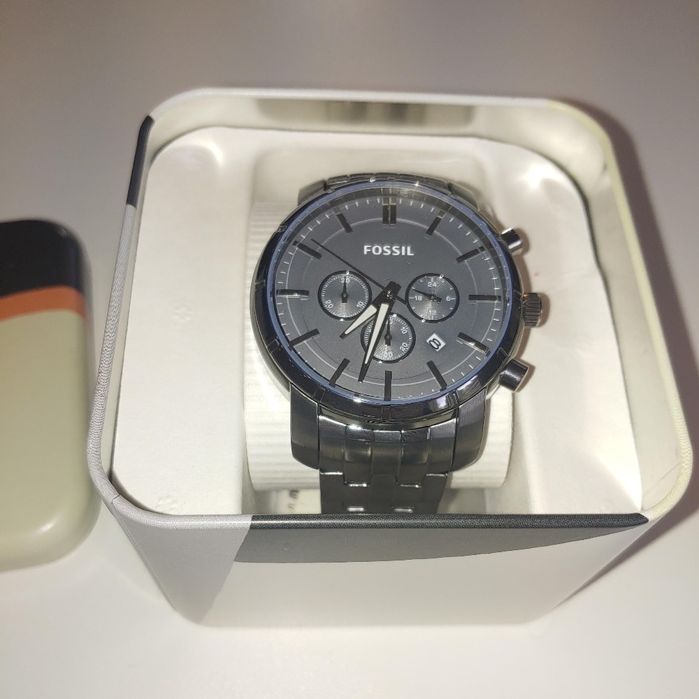 Men's Fossil Chronograph Watch Stainless Steel
